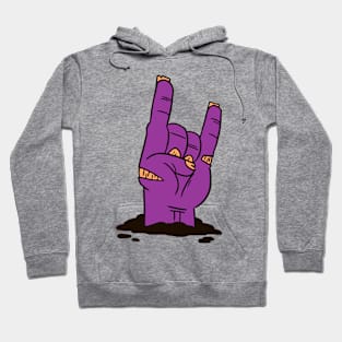 Peace and Love Cartoone Zombie Hand Hoodie